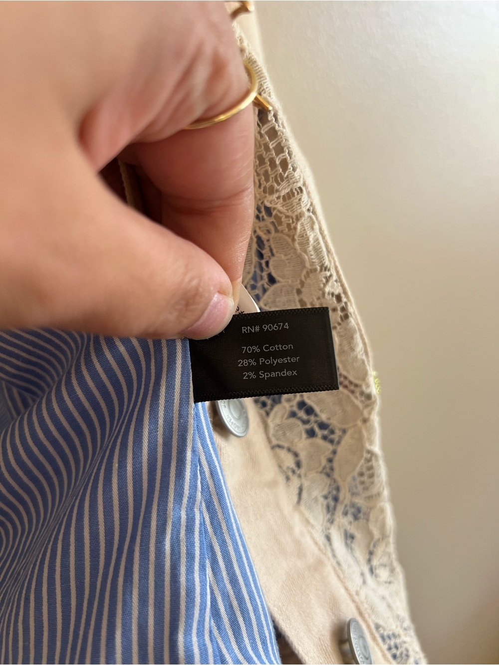 Boston Proper Denim Jacket - Picture 6 of 8